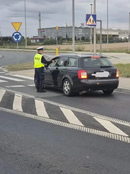 „Trzeźwe popołudnie” na drogach powiatu żnińskiego – policja kontroluje kierowców