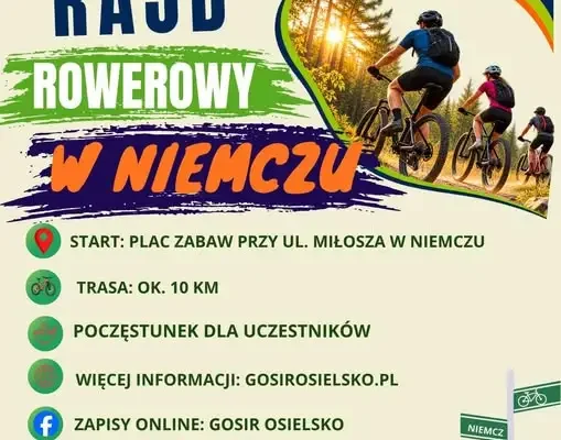 Rajd rowerowy w Niemczu – 3 października 2026