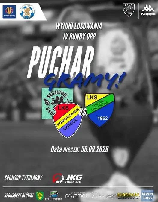LKS poznał rywala w IV rundzie Okręgowego Pucharu Polski