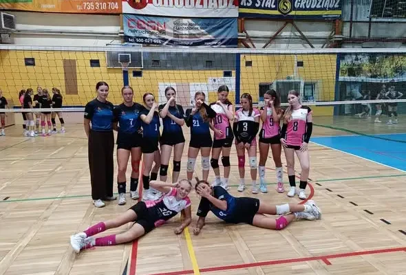 Siatkarki Spartakusa Koronowo na turnieju STAL CUP w Grudziądzu