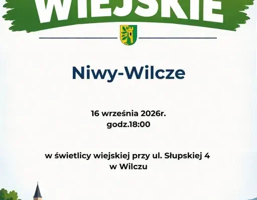 Zebranie wiejskie w Niwach-Wilczu: fundusz sołecki na 2027 i sprawy bieżące