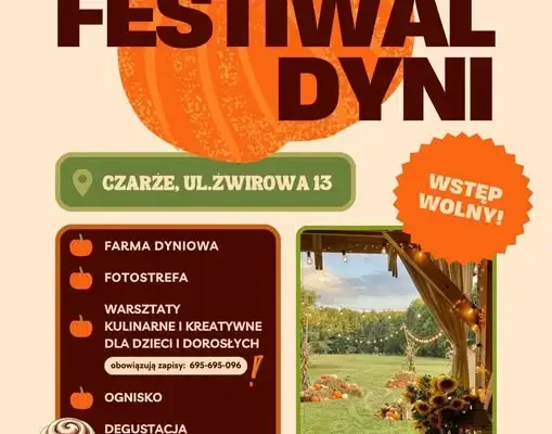 Festiwal Dyni w Czarżu Żwirowa – jesienny weekend pełen atrakcji