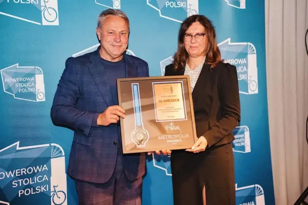 Solec Kujawski na podium rowerowej rywalizacji Metropolii Bydgoszcz