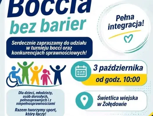 Boccia bez barier w Gminie Osielsko – sportowa integracja dla każdego