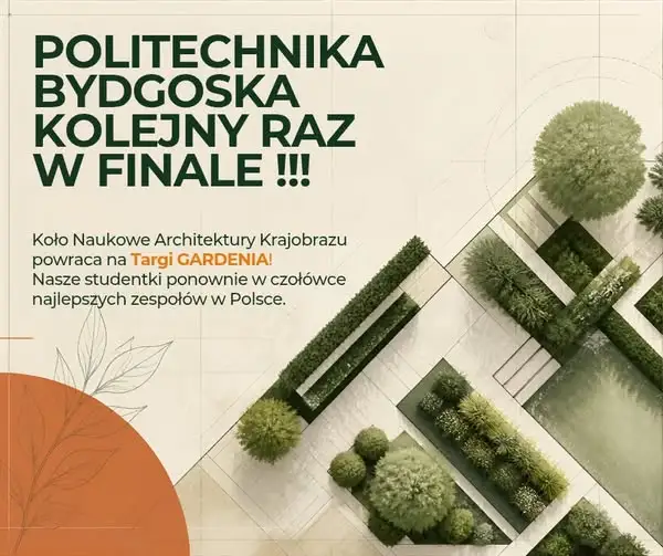 Studentki architektury krajobrazu z Bydgoszczy w finale konkursu „Inspiracje–Aranżacje”