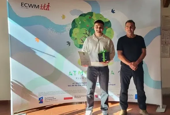 Jakub Nowak z klasy 4 TLW ponownie najlepszy w konkursie „W kadrze natury”