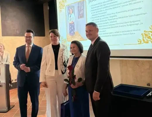 Jadwiga Bretes z Solca Kujawskiego odznaczona „Zasłużony dla Kultury Polskiej”