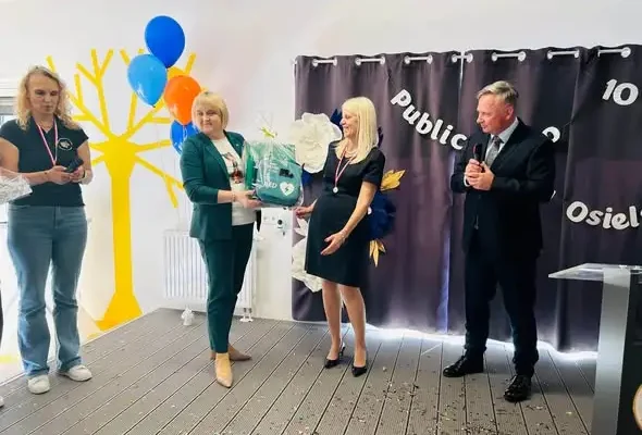 10 lat Publicznego Przedszkola nr 1 w Osielsku – jubileusz z defibrylatorem w prezencie