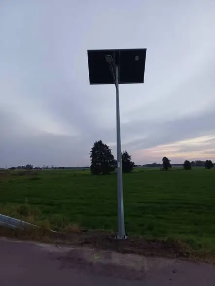 Nowe lampy na mostku przy ul. Długiej — inwestycja z funduszu sołeckiego