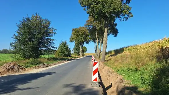 Przebudowa drogi wojewódzkiej 243: 5 km od Drzewianowa do Prosperowa