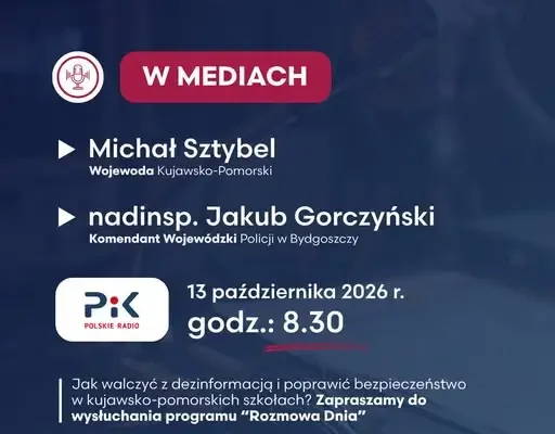 Wojewoda i komendant policji o bezpieczeństwie w szkołach. Rozmowa Dnia w Radiu PiK
