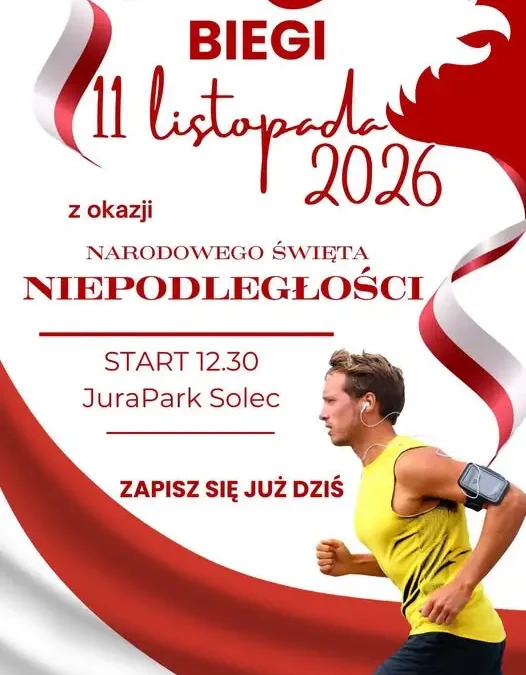 Bieg Niepodległości w Sölcu Kujawskim – zapisy tylko do 21 października