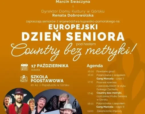 Ostatnie wolne miejsca na wyjazd na Europejski Dzień Seniora w stylu country