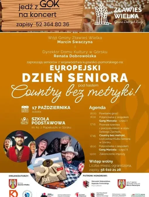 Ostatnie wolne miejsca na wyjazd na Europejski Dzień Seniora w stylu country
