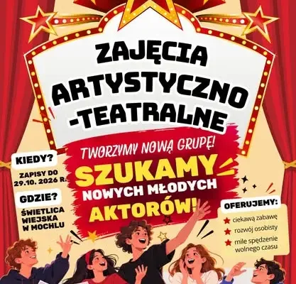 Centrum Kultury w Sicienku zaprasza na zajęcia dla dzieci i młodzieży