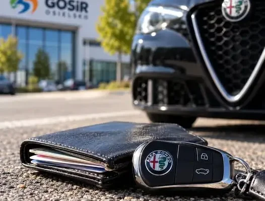 Znaleziono dokumenty samochodu Alfa Romeo przy GOSiR Osielsko