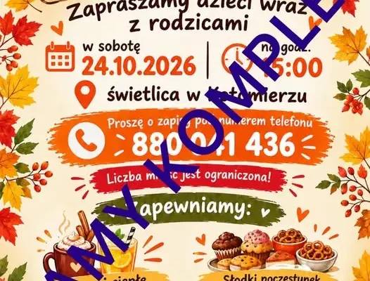 Warsztaty wycinania dyni w Kotomierzu – zapisy trwają