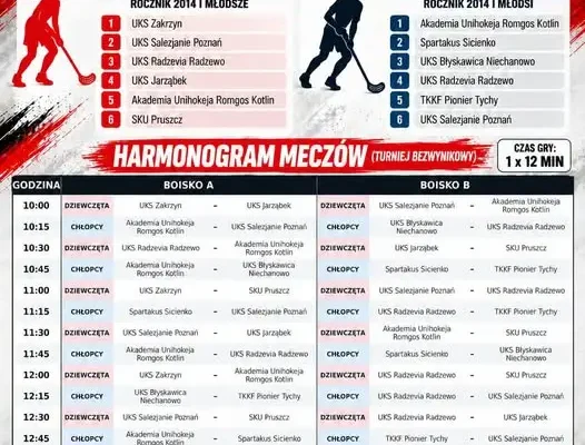 Turniej Polskiej Akademii Unihokeja w Liskowie – 24 października 2026