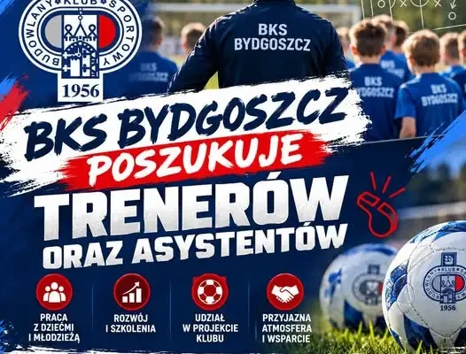 BKS Bydgoszcz szuka trenerów i asystentów do pracy z dziećmi