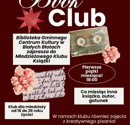 Młodzieżowy Klub Książki w Białych Błotach zaprasza na listopadowe spotkanie