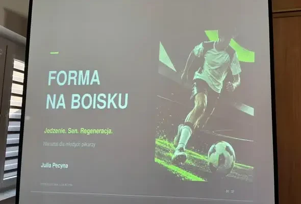 Nowa Wieś Wielka: młodzi sportowcy Sparty uczyli się od dietetyka