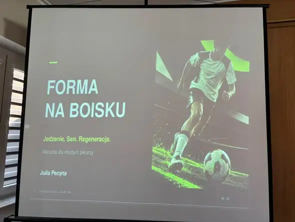 Nowa Wieś Wielka: młodzi sportowcy Sparty uczyli się od dietetyka