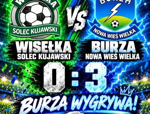 Burza NWW wygrywa na wyjeździe z Wisełką Solec Kujawski 3:0