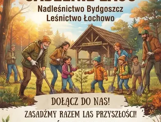 Sadzenie lasu w Łochowie – dołącz do akcji już 30 października!