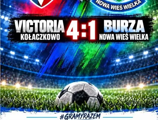 Burza Nowa Wieś Wielka przegrywa 4:1 na wyjeździe