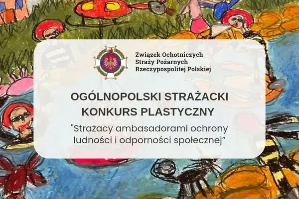 Strażacki konkurs plastyczny w Sicienku – prace do 18 grudnia