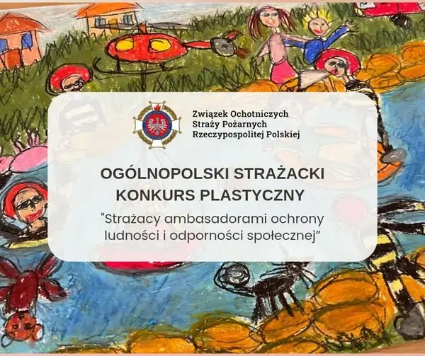 Strażacki konkurs plastyczny w Sicienku – prace do 18 grudnia