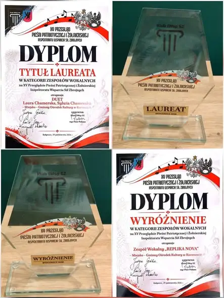 Sukces reprezentacji Koronowa na XV Przeglądzie Pieśni Patriotycznej w Bydgoszczy