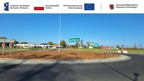 Obwodnica Mogilna otwarta – nowy odcinek DW254 z estakadą nad Panną