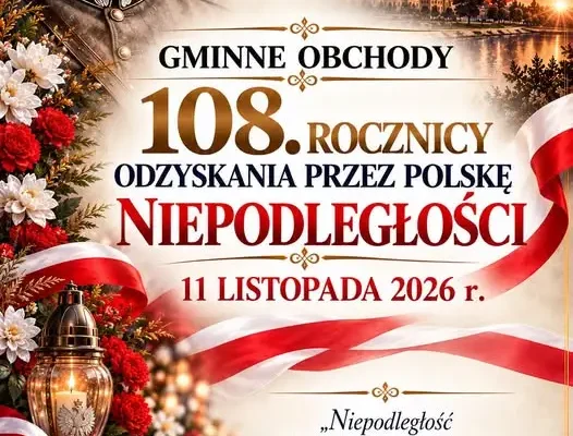 Gmina Nowa Wieś Wielka świętuje 108. rocznicę odzyskania niepodległości