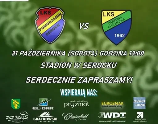 Weekend bez młodzieży, ale seniorzy LKS-u walczą w Serocku