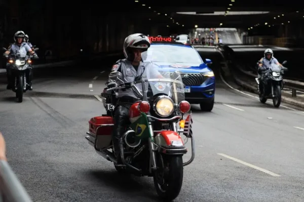 Policjanci z Golubia-Dobrzynia zabezpieczali przejazd motocyklistów